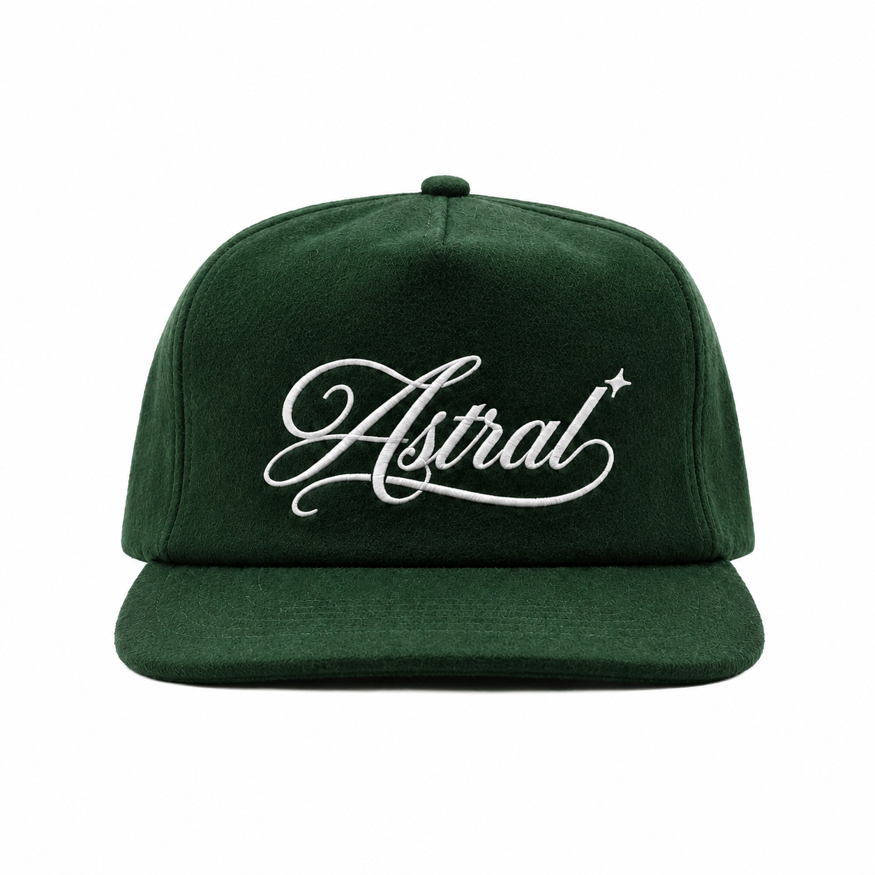 5 Panel Cap In Green
